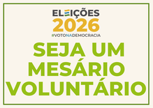 Inscrição para mesário