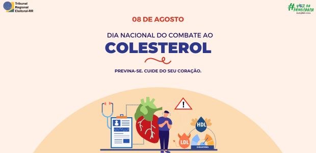 8 de Agosto - Dia Mundial de Combate ao Colesterol 8 de Agosto - Dia Mundial de Combate ao Colesterol