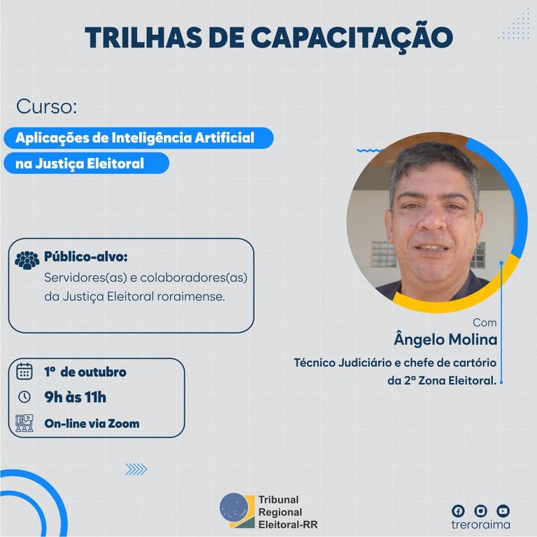 #PraCegoVer | #PraTodosVerem | #Acessibilidade - Card do TRE-RR com fundo claro. No topo, em let...