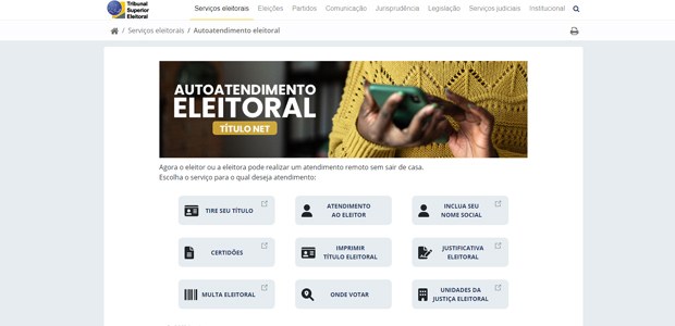 Autoatendimento eleitoral - 10.08.2023