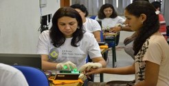 Biometria em Roraima -  fotos de Orib Ziedson 