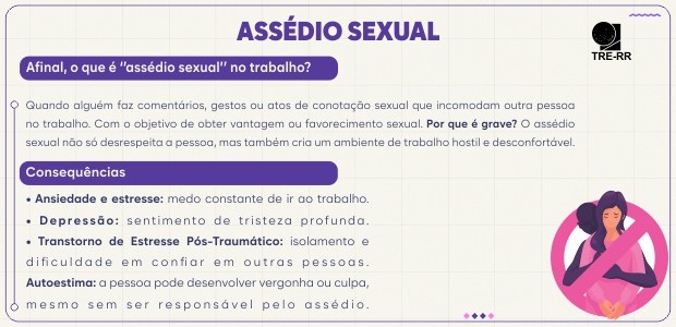 Card 1 - Campanha de Conscientização contra o Assédio Sexual - 03.02.2025 Card 1 - Campanha de Conscientização contra o Assédio Sexual - 03.02.2025