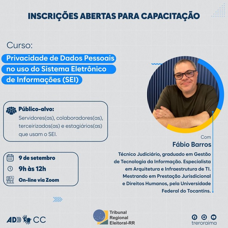 #PraCegoVer | #PraTodosVerem | #Acessibilidade - Card em fundo claro, com detalhes em azul. No t...