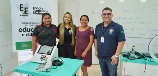 EJE-RR realiza capacitações voltadas para cidadania indígena e participação feminina em Normandia