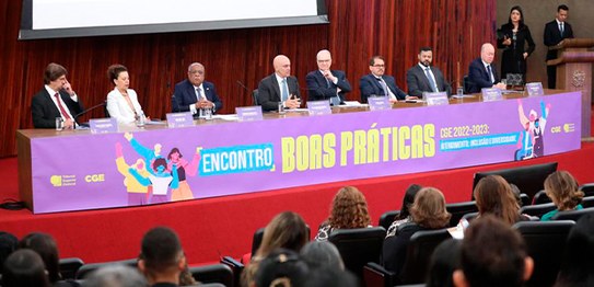 Encontro Boas Práticas CGE 2022-2023 - Foto: Alejandro Zambrana/Secom/TSE