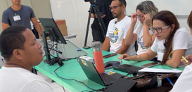 Foto 1 - Biometria de eleitoras e eleitores ajuda a testar urnas no segundo turno em Roraima