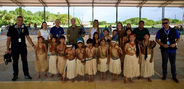 Foto 1 - Comunidade indígena Canauanim