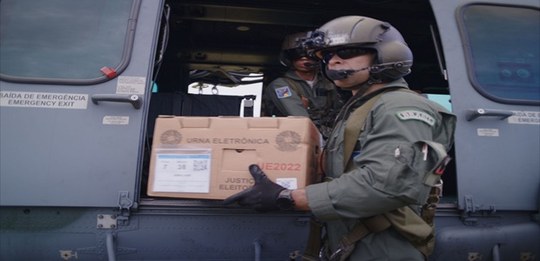 Foto 1 - Distribuição de Urnas em Região de Dificil Acesso - 17.06.2026