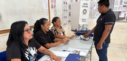 FOTO 1 - TRE-RR garante transporte gratuito de eleitores indígenas e de comunidades de difícil a...