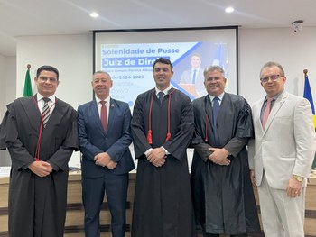 Foto 1: Ascom/TRE-RR/Posse Juiz Cicero Renato/20.08.2024