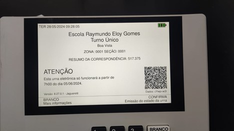 Foto: Ascom/TRE-RR/Eleições Parametrizadas Projeto "Pequeno Cidadão"