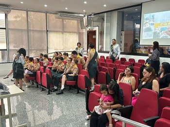 Foto: Ascom/TRE-RR/VisitaDesbravadores/19.07.2024