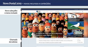 Foto novo portal Novo site