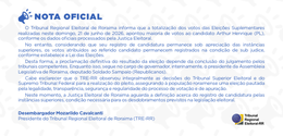 NOTA OFICIAL