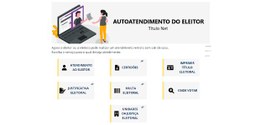Nova ferramenta permite que eleitoras e eleitores se alistem, atualizem ou regularizem a situaçã...
