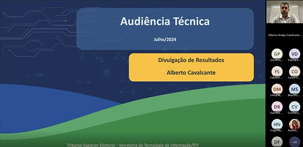 Reunião com veículos interessados na divulgação dos resultados das Eleições 2024 - 08.07.2024 Reunião com veículos interessados na divulgação dos resultados das Eleições 2024 - 08.07.2024