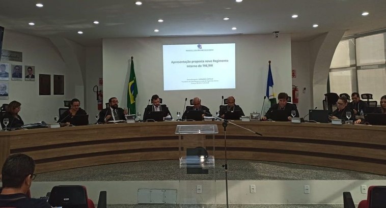 TRE-RR - Aprovação Regimento TRE-RR - Aprovação Regimento
