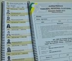 TRE-RR - Caderno de votação