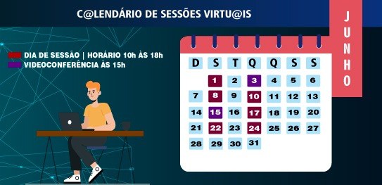 TRE-RR - Calendário de sessões Junho