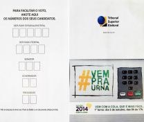 TRE-RR - Cola de votação TRE-RR - Cola de votação