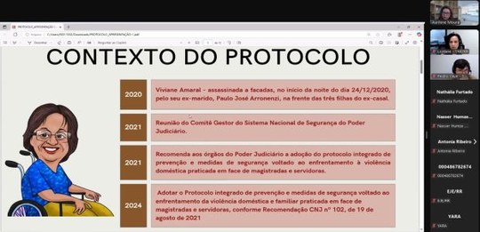 TRE-RR - Palestra Segurança das Mulheres no Judiciário