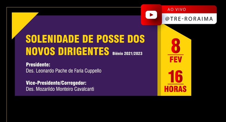 TRE-RR - Posse 2021-2023 TRE-RR - Posse 2021-2023