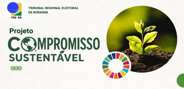No canto superior esquerdo, há o logotipo do TRE-RR, composto por um círculo azul com elementos ...