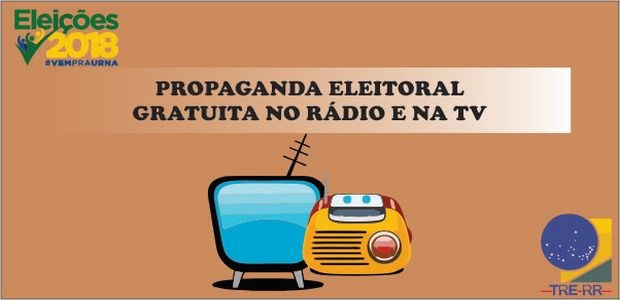 TRE-RR - Propaganda eleitoral rádio e TV