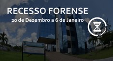 TRE-RR - Recesso forense 2021