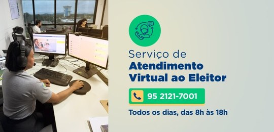 Imagem mostra um ambiente de atendimento com pessoas trabalhando em computadores. Ao lado, divul...