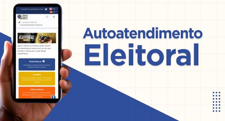 Autoatendimento Eleitoral oferece vários serviços à(o) cidadã(ão) A Plataforma on-line permite solicitar o título de eleitor, consultar a situação eleitoral, entr...