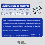 CNJ - Levantamento de talentos