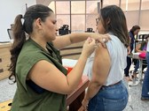 Campanha de vacinação no TRE-RR