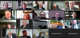 Presidentes dos Tribunais Eleitorais participam de reunião virtual
