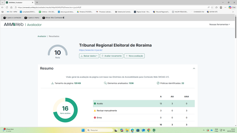 print avaliação amaweb tre-rr print avaliação amaweb tre-rr