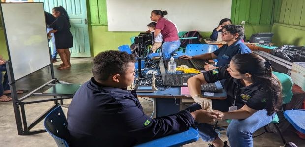 A ação ocorreu com o objetivo prestar serviços e informações aos eleitores.