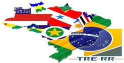 Logomarca do evento  1º Encontro de Presidentes dos TRE´s da Amazônia