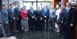 Presidentes de TRE's com a ministra Cármen Lúcia
