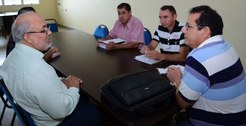 Presidente do TRE reúne-se com prefeito de Mucajaí