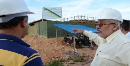 Presidente do TRE verifica construção do Cartório da 8ª Zona Eleitoral