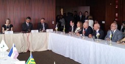 Ministra Cármen Lúcia reunida com presidentes dos TREs
