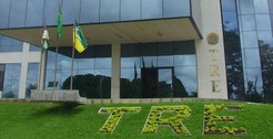 Foto da fachada da Sede do TRE-RR